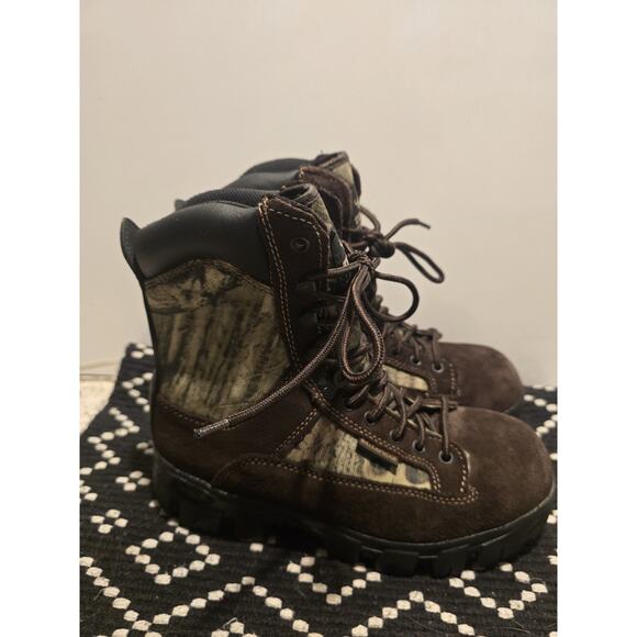 Texas Steer Mens 6.5W Hunting/ Hiking Waterproof Insulated Boots Gently Used euc main image 8